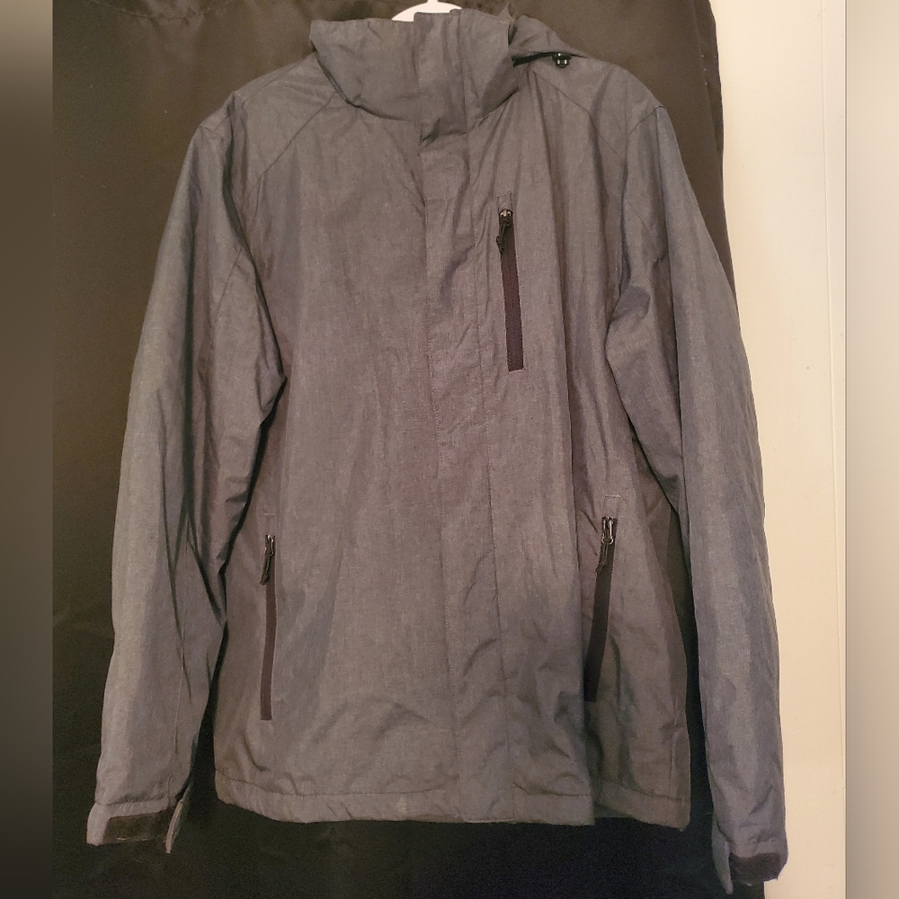 32 degrees weatherproof coat grey Men's L